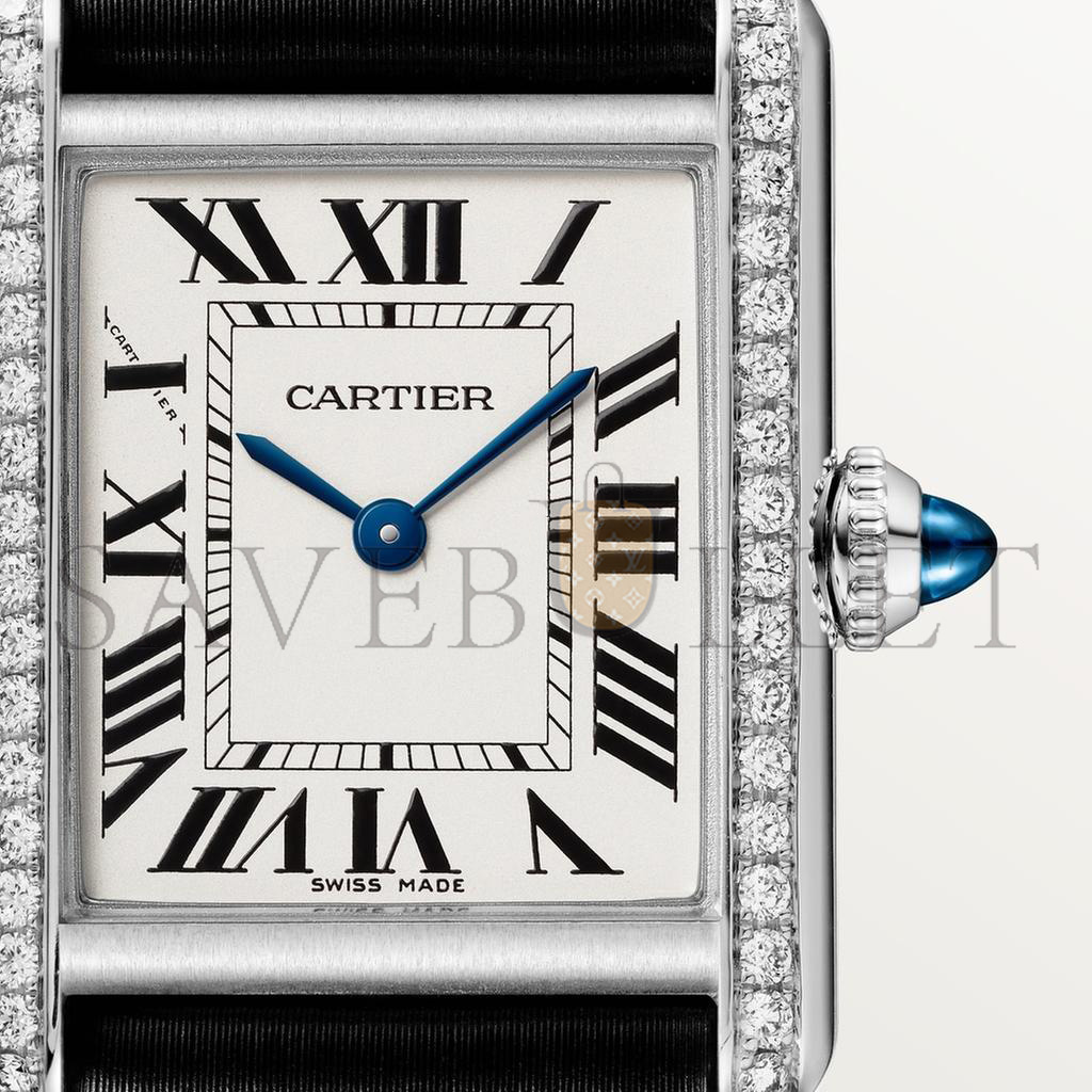 CARTIER TANK MUST STEEL CASE 34MM WATCH W4TA0016